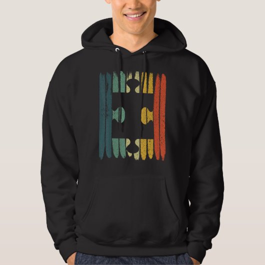 Niedliches Puzzleteil für Männer Puzzler Puz Hoodie (Vorderseite)