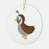 Niedliches Quäntchen Keramikornament (Links)