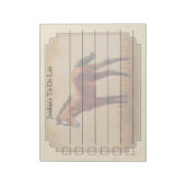 Niedliches Quartal Notizblock (Rotiert)