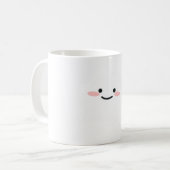 Niedliches Quby-Aufkleber-Geschenk für sie, Mama Kaffeetasse (Vorderseite Links)