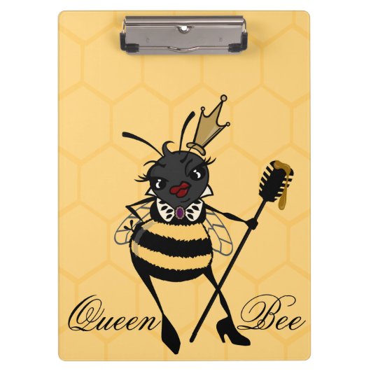 NIEDLICHES QUEEN BIS HONEYCOMB CLIPBOARD KLEMMBRETT (Vorderseite)
