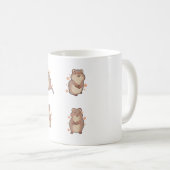 Niedliches Quokka-Paket Kaffeetasse (VorderseiteRechts)