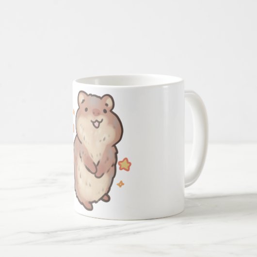 Niedliches Quokka � Süße Tier Art Kaffeetasse (VorderseiteRechts)