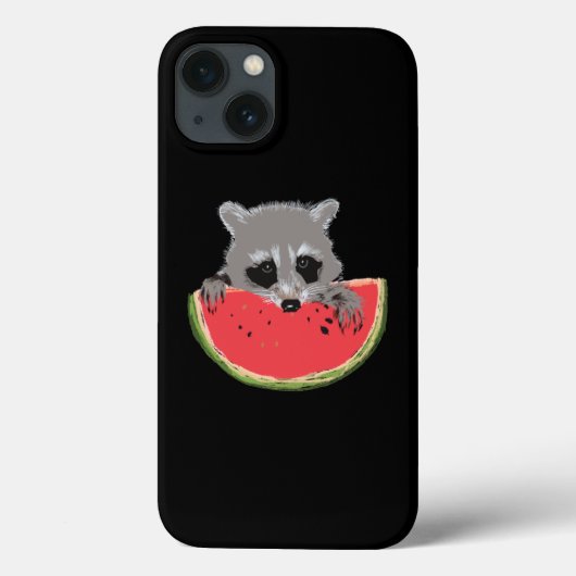 Niedliches Raccoon Case-Mate iPhone Hülle (Rückseite)