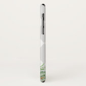 Niedliches Raccoon in Weihnachtsmannmütze mit Harl Case-Mate iPhone Hülle (Hinten/Links)