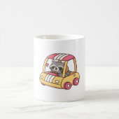 Niedliches Raccoon Kaffeetasse (Mittel)