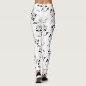 Niedliches Raccoon Leggings (Rückseite)