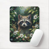 Niedliches Raccoon Mousepad (Mit Mouse)