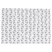 Niedliches Raccoon Muster CUSTOM HINTERGRUNDFARBE Große Geschenktüte (Rückseite)