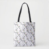 Niedliches Raccoons-Muster Tasche (Vorderseite)