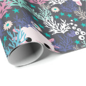 Niedliches Radpapier Geschenkpapier (Rolleneckpunkt)