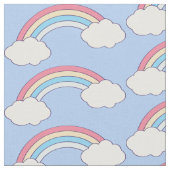 Niedliches Rainbow-Farbstoff Stoff (Nahaufnahme)