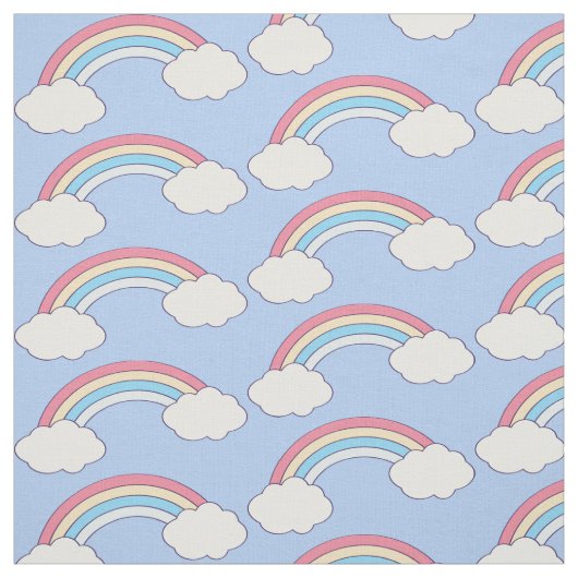 Niedliches Rainbow-Farbstoff Stoff (Muster)