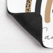 Niedliches Rainbow Leopard Muster Mousepad (Ecke)
