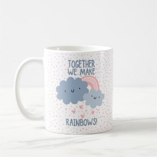 Niedliches Rainbow-Muttertagsgeschenk von Kleinkin Kaffeetasse