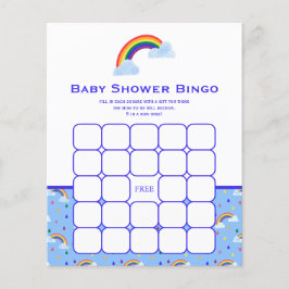 Niedliches Rainbow Sky Baby Shooting Bingo Game