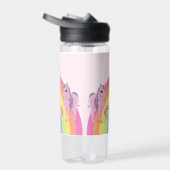 Niedliches Rainbow Unicorn Fügen Sie dem Mädchen d Trinkflasche (Rechts)