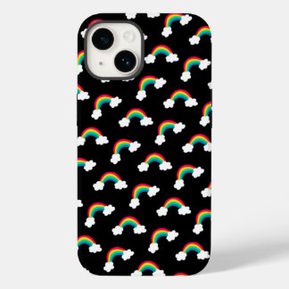 Niedliches Rainbows-Muster Bandana Case-Mate iPhone 14 Hülle