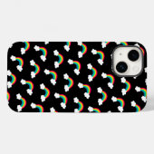 Niedliches Rainbows-Muster Bandana Case-Mate iPhone Hülle (Rückseite (Horizontal))