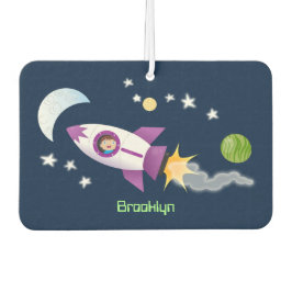 Niedliches Raketenschiff zur Darstellung des Carto Autolufterfrischer