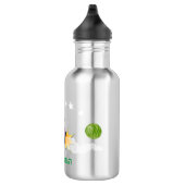 Niedliches Raketenschiff zur Darstellung des Carto Edelstahlflasche (Rechts)