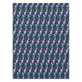 Niedliches Raketenschiff zur Darstellung des Carto Tischdecke (Vorderseite)