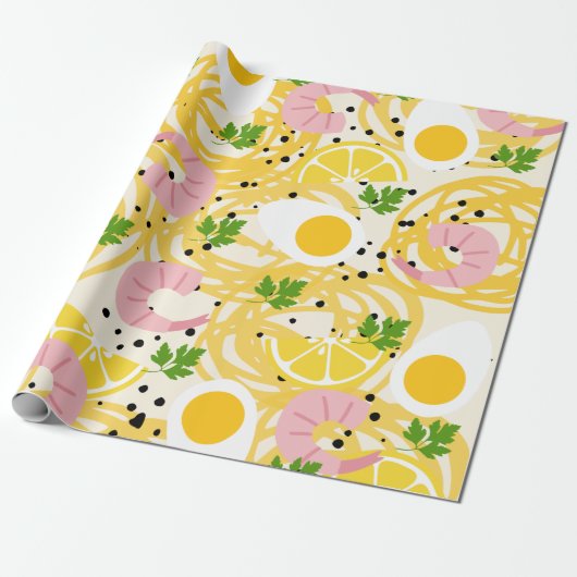 Niedliches Ramen Wrapping-Papier Geschenkpapier (Ungerollt)