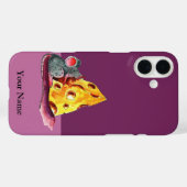 Niedliches Rattenessen Käse Fall iPhone Case-Mate iPhone Hülle (Rückseite (Horizontal))
