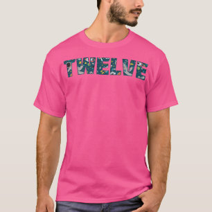 Niedliches Raumfahrtmodell Zwölf, 12. Geburtstag T-Shirt