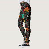 Niedliches Raummuster Leggings (Links)