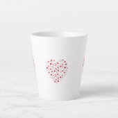 Niedliches Red Book and Reading Patches Milchtasse (Vorderseite)