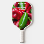 Niedliches Red Hot Mama Pickleball Paddel Pickleball Schläger (Rückseite)