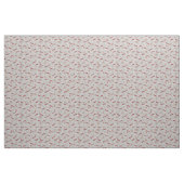 Niedliches Red Mushroom Fungi Pattern Stoff (Fat Quarter (45,7 x 55,9 cm))