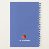 Niedliches Red SaveThe Planet Collection Spiral No Notizblock (Rückseite)