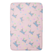 niedliches Regenbogen-Farbverlauf Unicoror Badematte (Vorderseite Vertikal)