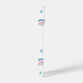 Niedliches Regenbogen- und Herzmuster iPhone Hülle (Rechte Seite)