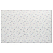 Niedliches Regenbogen- und Herzmuster Stoff (Fat Quarter (45,7 x 55,9 cm))