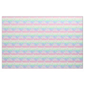 Niedliches Regenbogen Unicorn Stoff (Fat Quarter (45,7 x 55,9 cm))