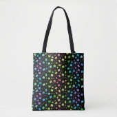 Niedliches Regenbogenbuch und Lesemuster Tasche (Vorderseite)