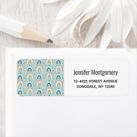 Niedliches Regenbogenmuster (Insitu)