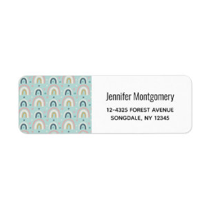 Niedliches Regenbogenmuster