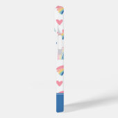 Niedliches Regenbogenmuster Case-Mate iPhone Hülle (Rückseite / Links)