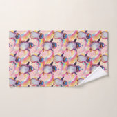 Niedliches Regenbogenmuster Handtuch (Handtuch)
