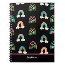 Niedliches Regenbogenmuster individuell anpassbar