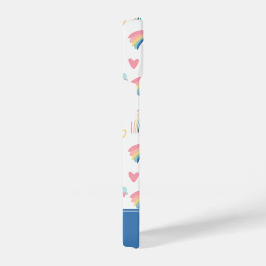 Niedliches Regenbogenmuster iPhone Hülle (Rechte Seite)