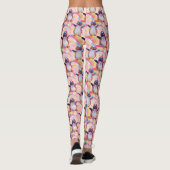 Niedliches Regenbogenmuster Leggings (Rückseite)