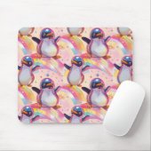 Niedliches Regenbogenmuster Mousepad (Mit Mouse)