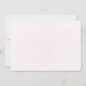 Niedliches Regenbogenmuster Save The Date (Rückseite)