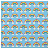 Niedliches Regenbogenmuster Stoff (Muster)