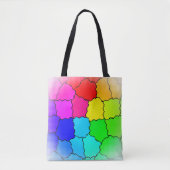 Niedliches Regenbogenmuster Tasche (Vorderseite)